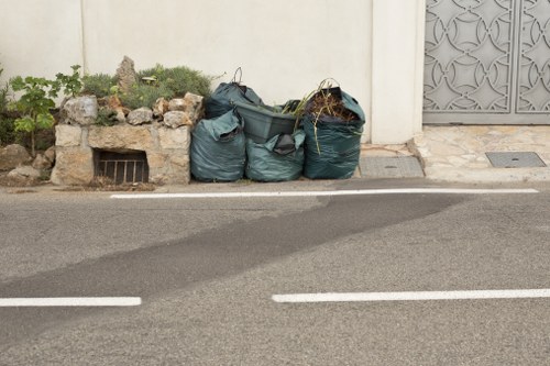 Blackheath resident disposing of an old bed with professional help