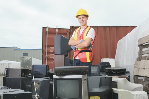 Community furniture recycling event